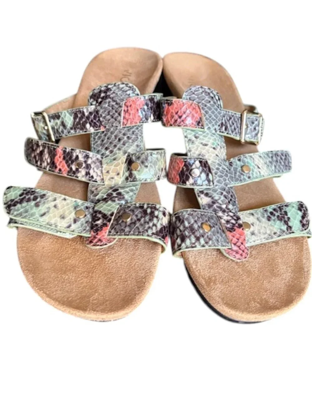 Vionic 381 Radia 3-Strap Wedge 